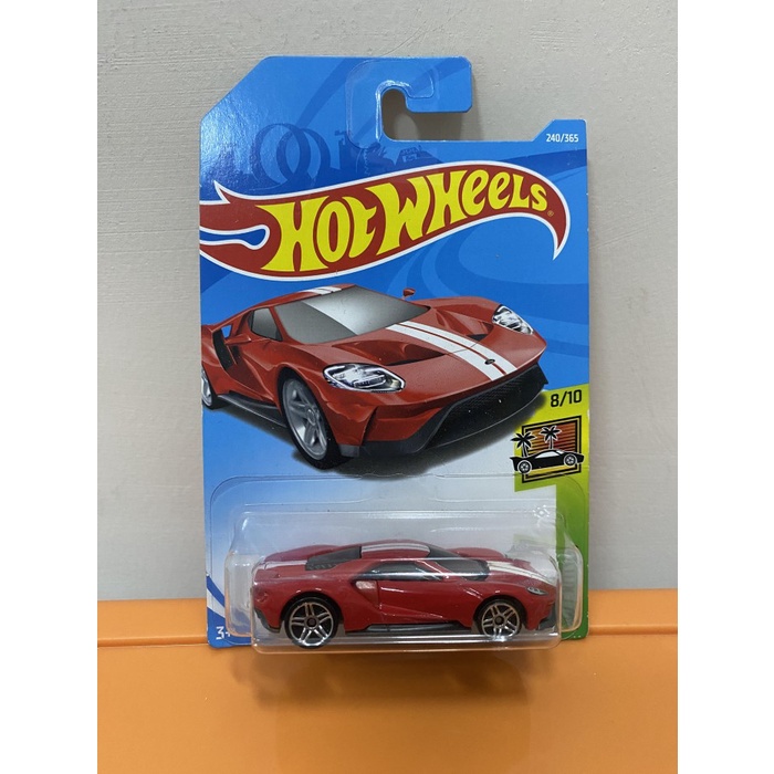 Hotwheels 17 Ford GT Merah RARE LANGKA / Diecast Mobil