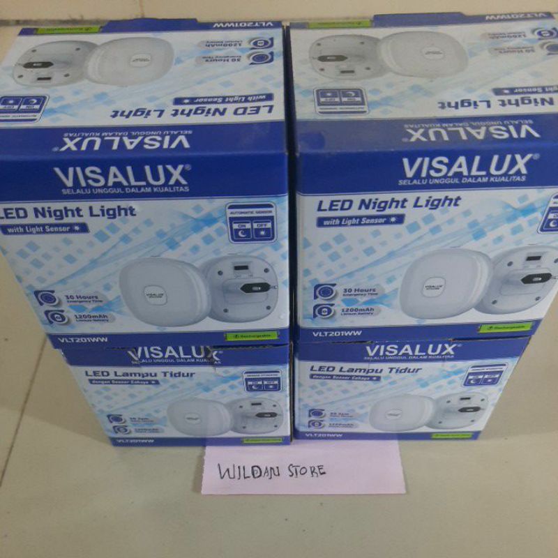 Lampu tidur sensor cahaya visalux