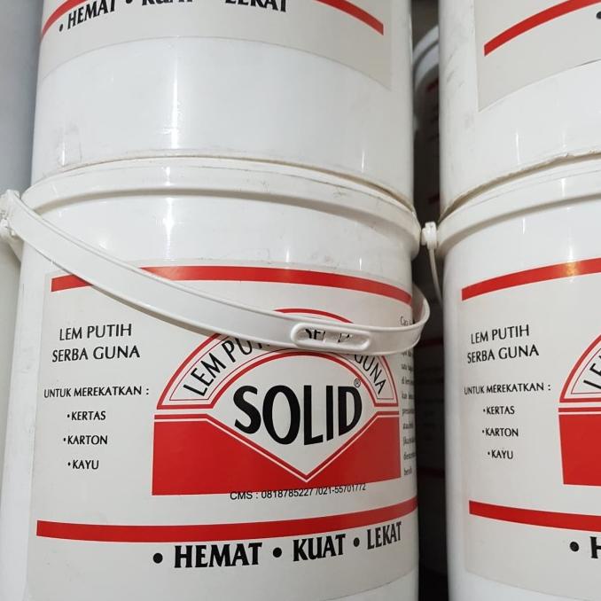 

Lem putih serbaguna Solid / so8800 UK berat +- 4kg - 4.5 Kg