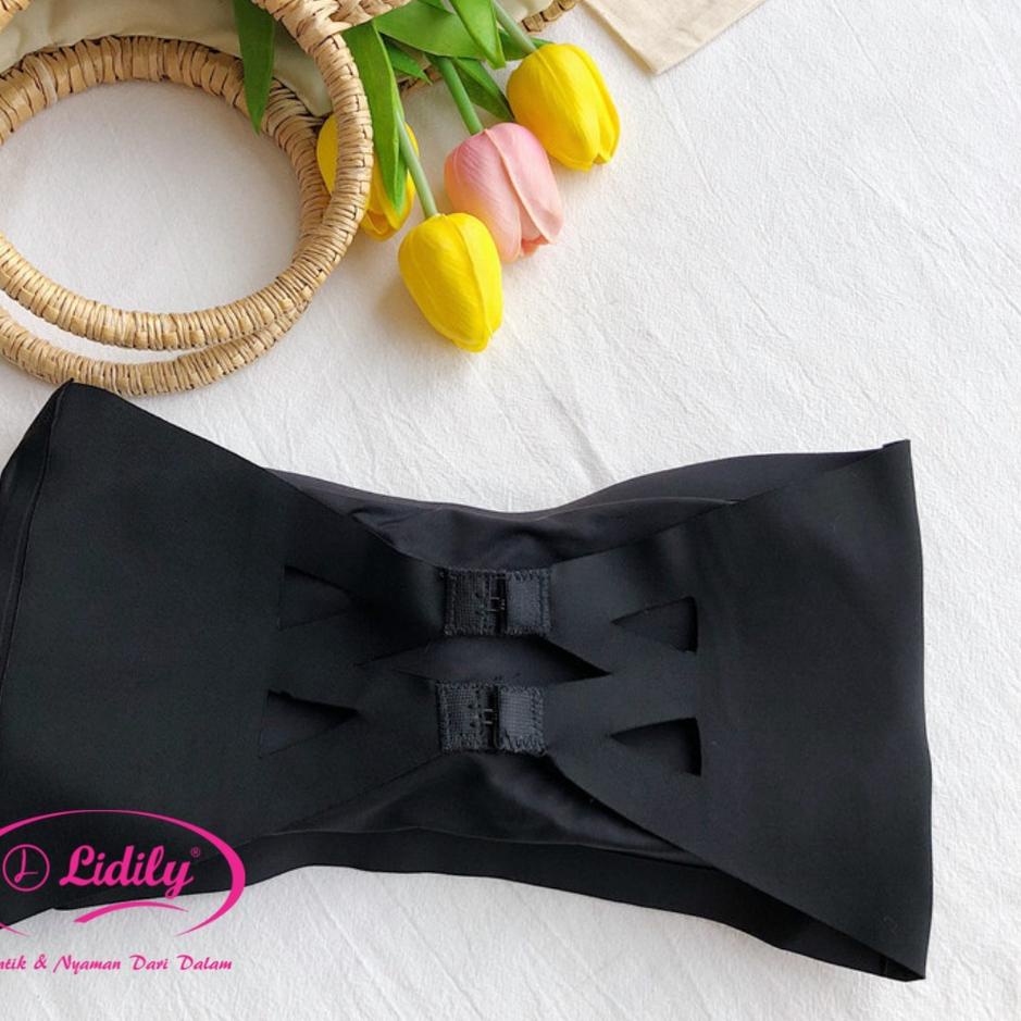 ☇✯✱ Lydyly - Bra Kemben Seamless | BH Wanita dengan Kait Belakang | BH Kemben jumbo Crop Bralette Bi