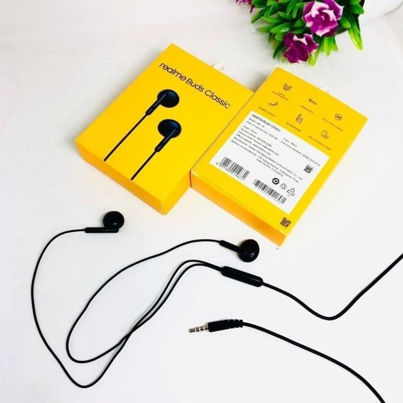 HEADSET REALME MA-20 HANDSFREE REALME EARPHONE REALME BUDS CLASSIC MA20