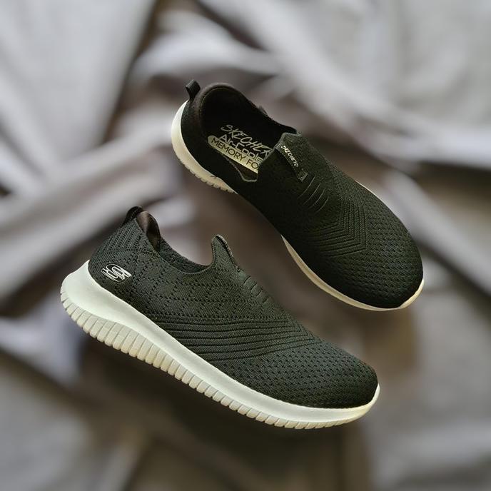 Sepatu Wanita Skechers Elite Flex Wasik Slip On / Skecher Women