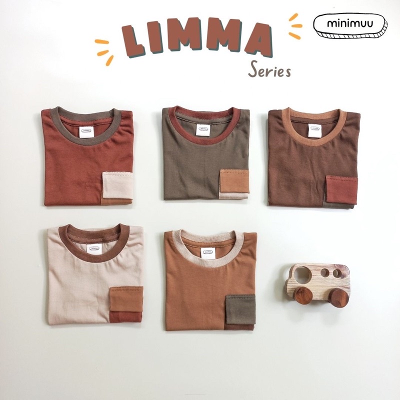 Minimuu LIMMA Series Kaos Celana Pendek Anak 0-7thn