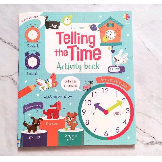 Usborne Telling the Time Activity Book