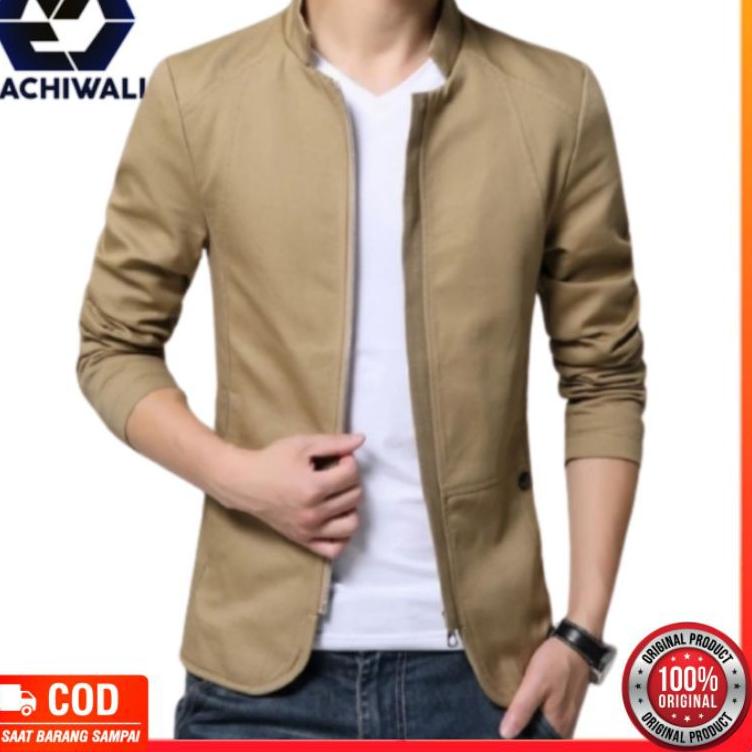 Murah Meriah BLAZER KATUN KOREA PRIA TERBARU/SEMI JAS PRIA/JASKO KATUN /JAKET KATUN KASUAL FORMAL PR