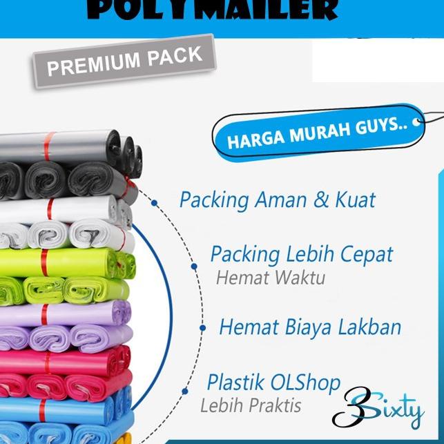 

ㅍ PLASTIK POLYMAILER KUNING PREMIUM TEBAL Kantong Amplop Packing Olshop Warna Perekat Polimailer ス