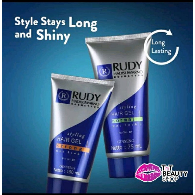 Rudy Hadisuwarno Hair Gel Normal 150ml, Hair Gel Strong 75ml