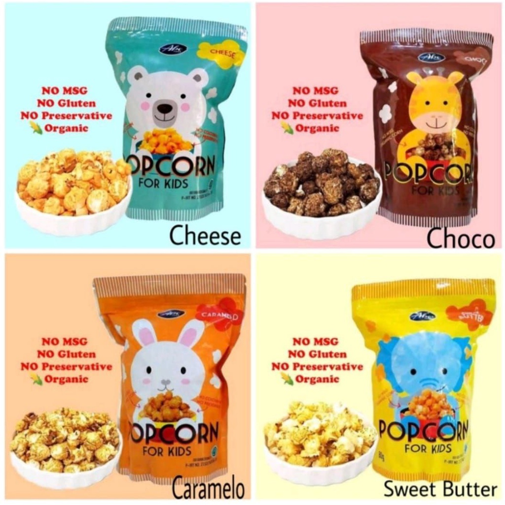 

ABE FOOD Popcorn For Kids 80gr