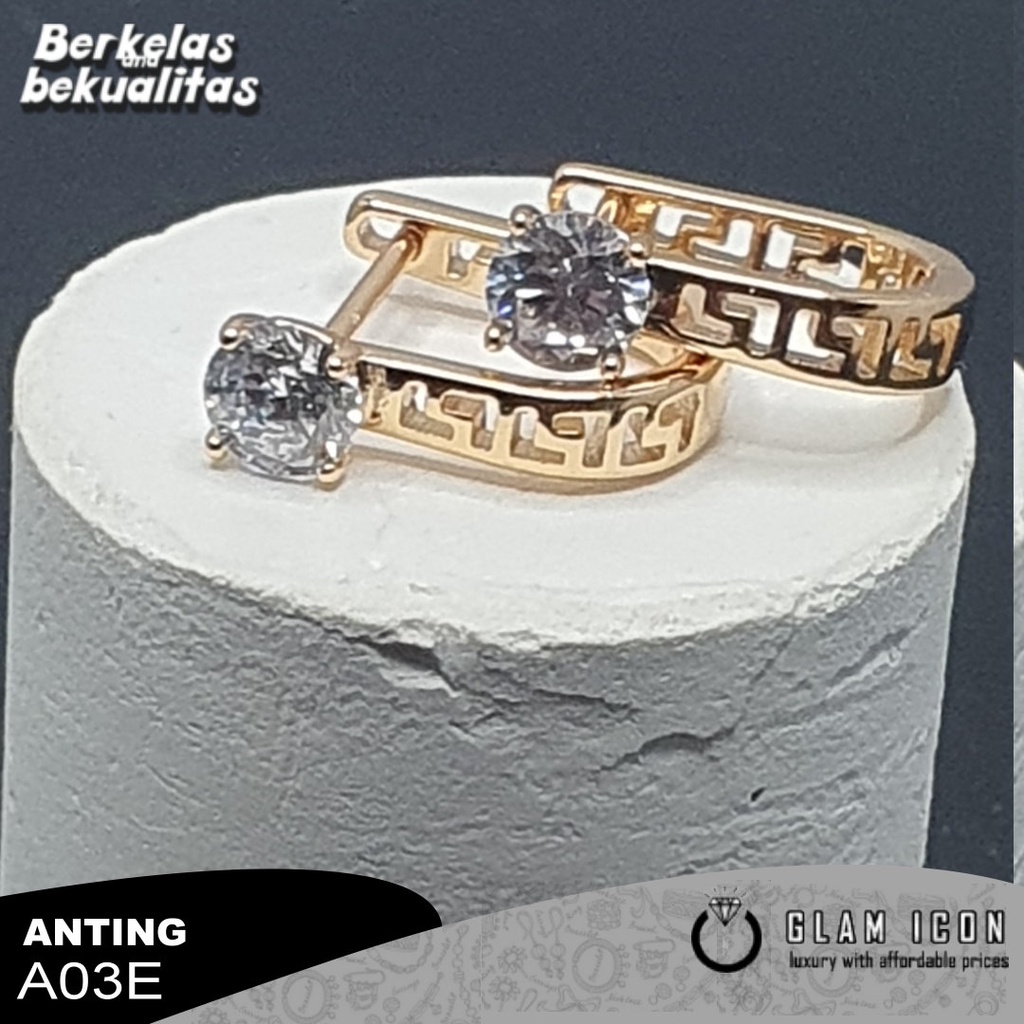 Anting Mata Motif  Cantik dan Elegant A03