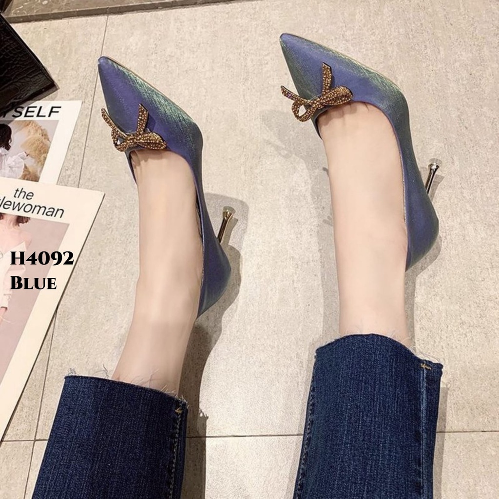 WYN SEPATU HEELS STILLETO FASHION KOREA H4092