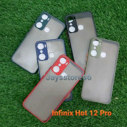 Case Dove My Choice For Infinix Hot 12 Pro Pelindung Kamera