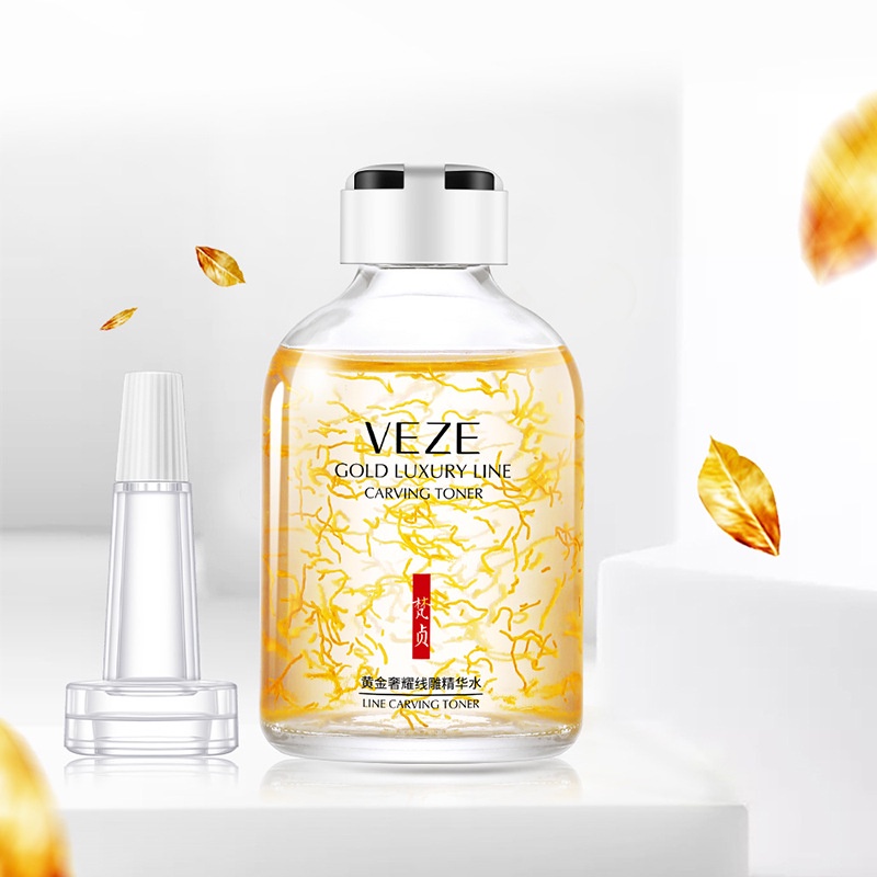 BPOM Toner Kolagen Line Carving Toner Collagen Protein and Gold Luxury Toner VZ-22504 VEZE