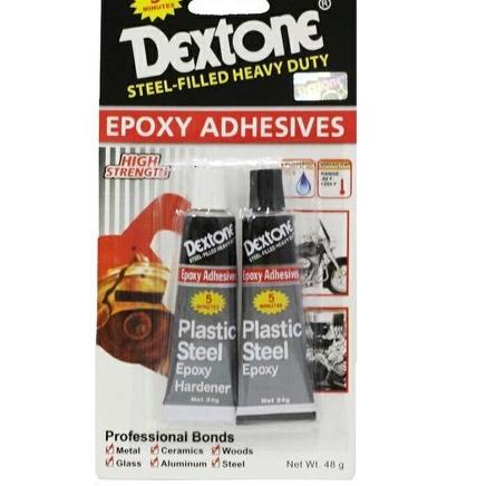 

[KODE PRODUK DN9B96744] LEM EPOXY / LEM CAMPUR / BESI / SERBAGUNA DEXTONE 5 MENIT Lem Besi Dextone 48g/ 48 gram