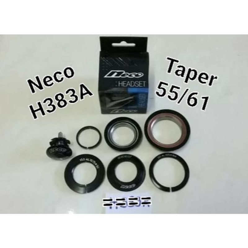 HEADSET / KOM FORK / TAPPERED BEARING NECO H383A (55/61)