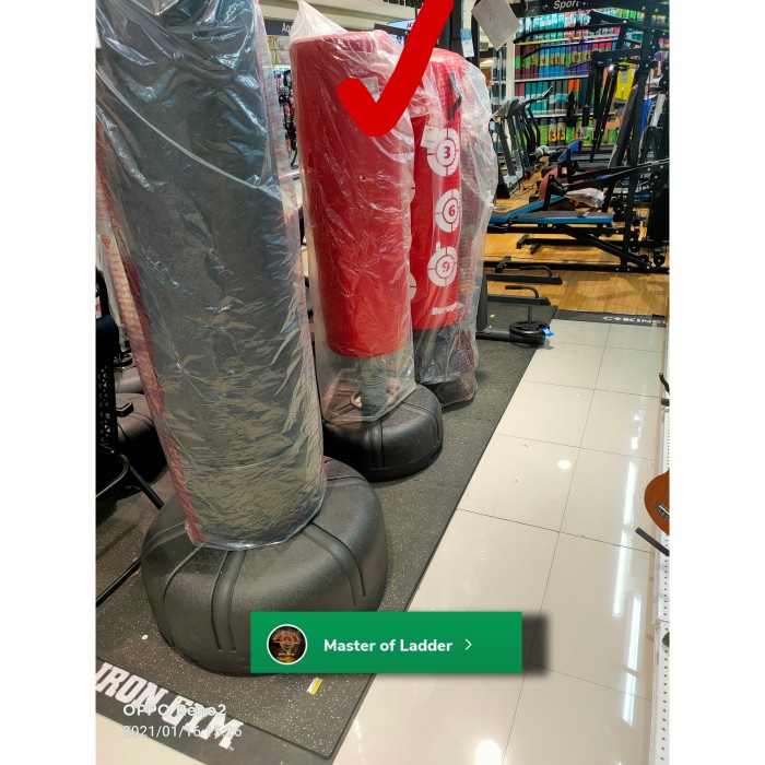 Samb Berwyn Samsak Tinju Berdiri/Heavy Boxing Standing Merah