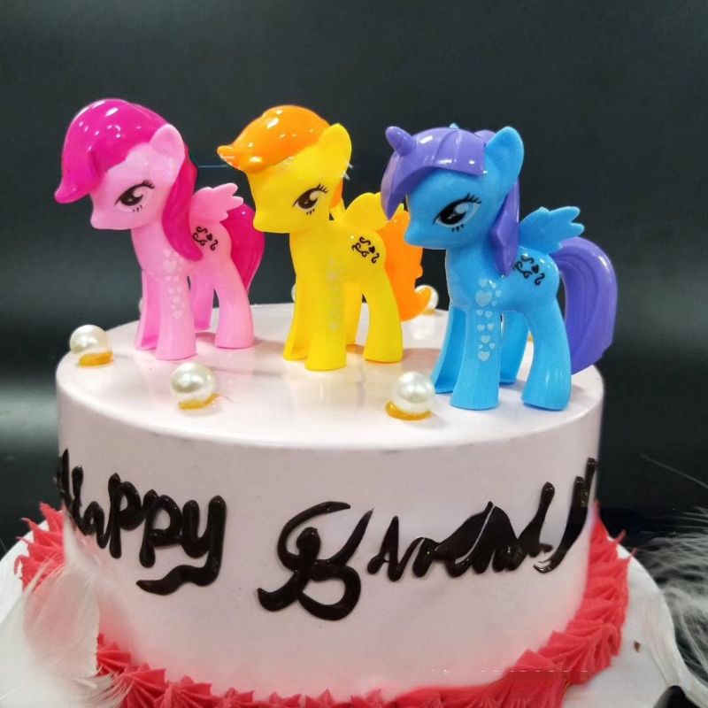 Jual HIASAN TOPPER CAKE KUE ULANG TAHUN HAPPY BIRTHDAY BONEKA MY LITTLE