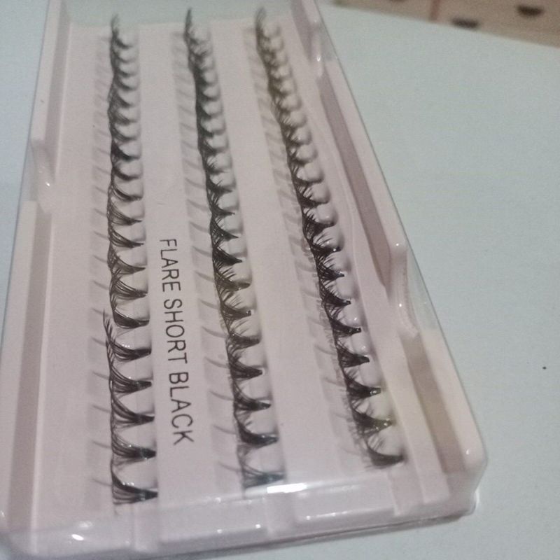 paket eyelashes extension bulumata tebel lem Glue + lentik 10ply