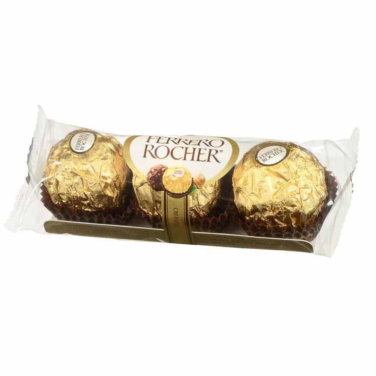 

(H-L9L-✓) Ferrero rocher T-3 35gram bisa cod