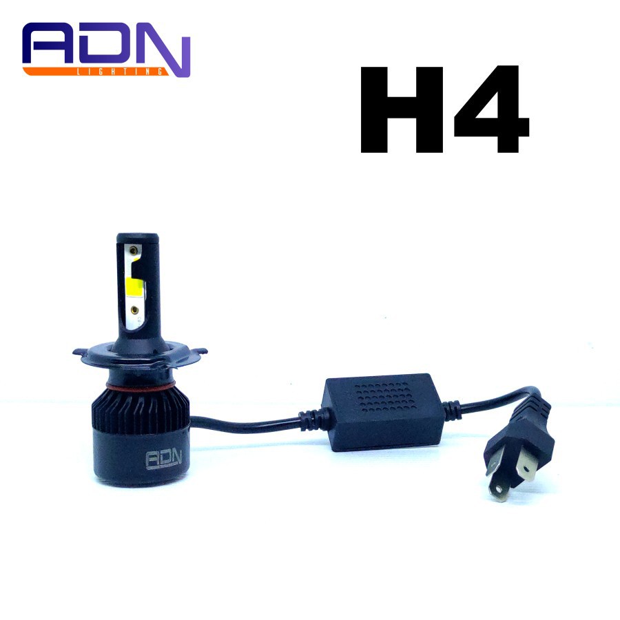 ADN.in Lampu Led Utama Foglamp 3 warna 4 mode H4 H11 HB3 HB4 H7