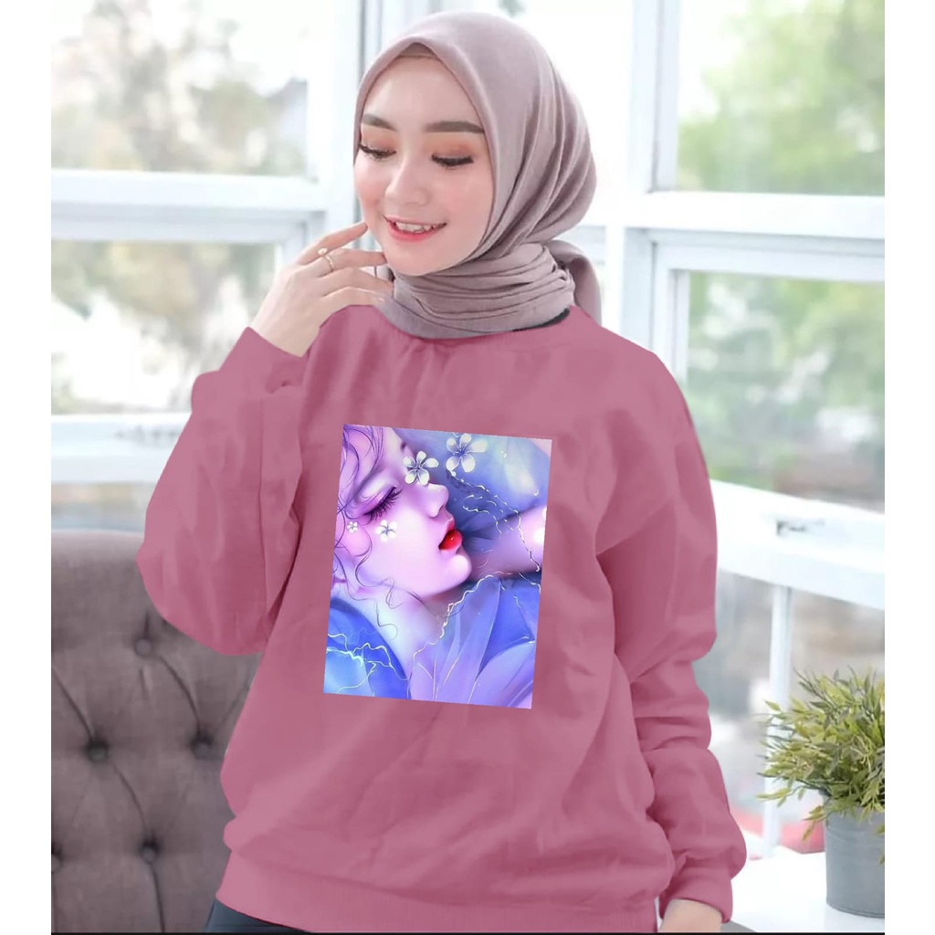 (BISA COD) ~ BAJU TRENDY PRINCES LENGAN PANJANG WANITA TERBARU-KAOS DISTRO KEREN LENGAN PANJANG CEWEK MASA KINI DAN TERLARIS