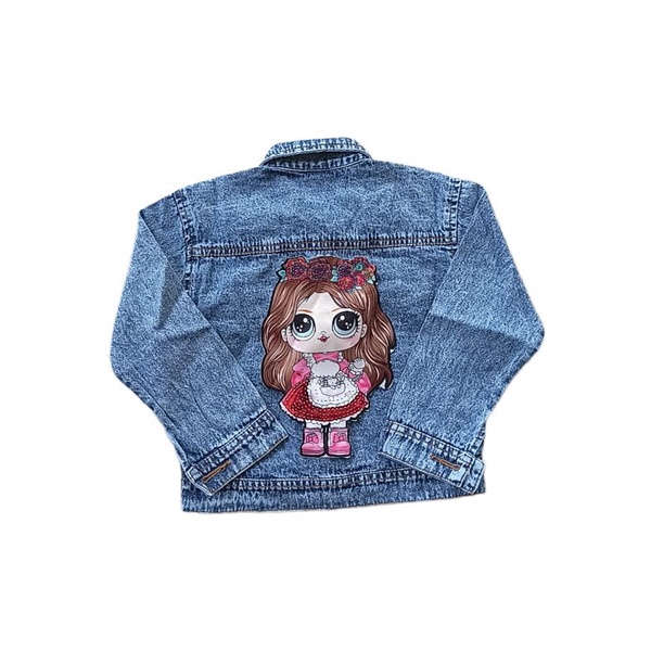 JAKET JEANS ANAK MOTIF USIA 1-9TAHUN