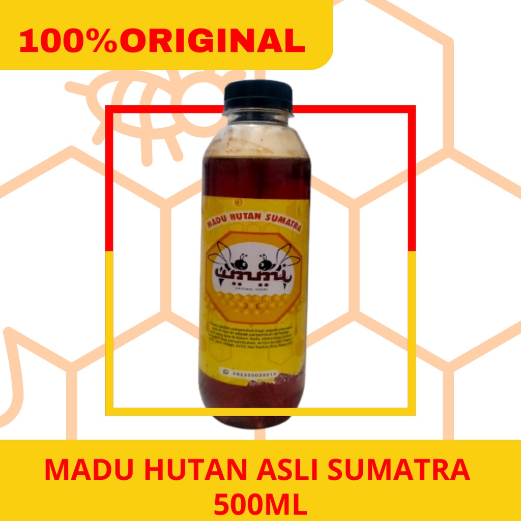 

MADU MURNI HUTAN SUMATRA BERAT 500ML MURAH BERKUALITAS