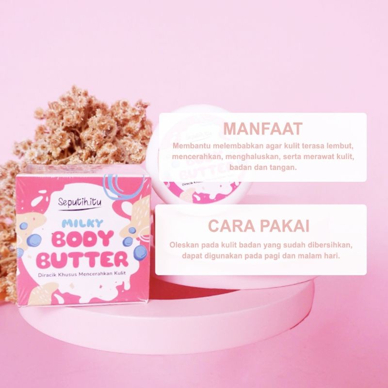 { AGEN RESMI } - Milky Body Butter by Seputih.itu
