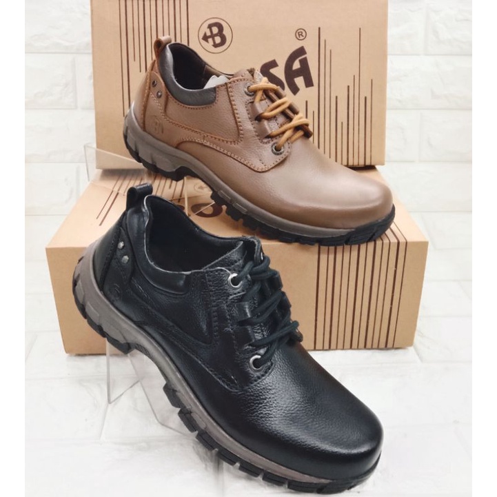 SEPATU KULIT PRIA BORSA M 92213 ORIGINAL