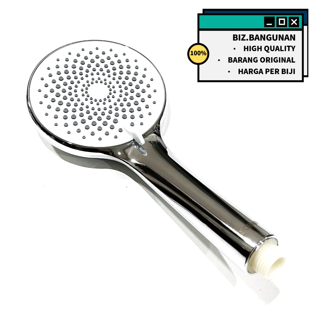 HAND SHOWER SOBAR PUTIH 713 BULAT - KEPALA SHOWER MANDI