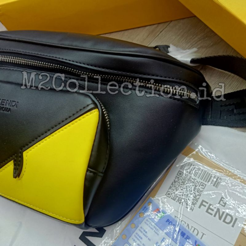 Waistbag Fendi 1 Eye Belt Bag Tas Pinggang Premium Quality