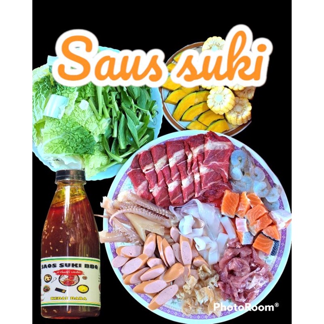 

Saus shabu Suki hotpot BBQ ala Thailand HALAL 350ml. - 1000ml.