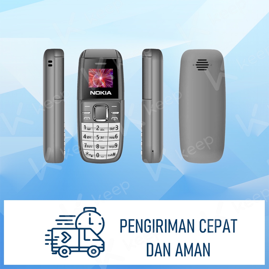 COD Noki a BM200 HP NOKI A 105 2017 Mini DUAL SIM Bisa Bahasa Indonesia