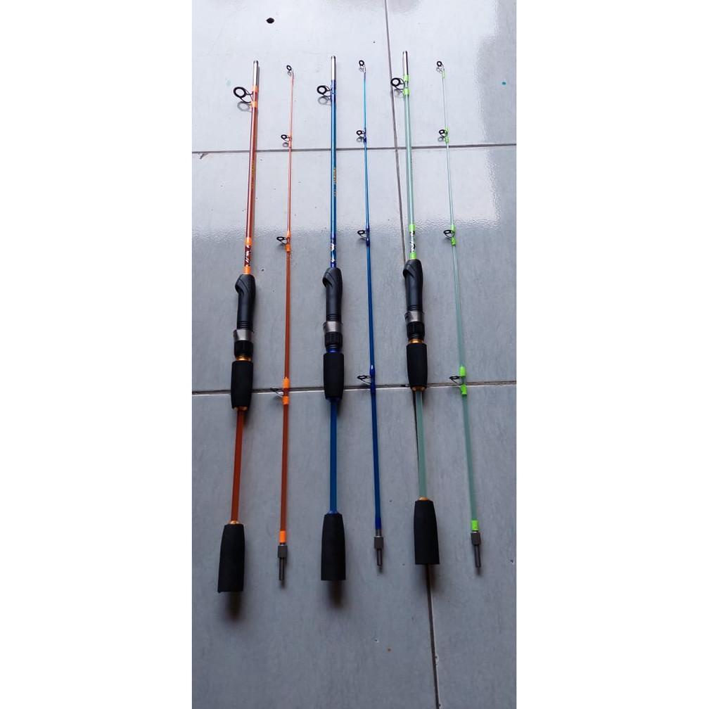 Berkualitas Joran Fiber Solid Glass Transparan Sok Drat Kaori Koinobori Japan Style Spinning Rod Pan