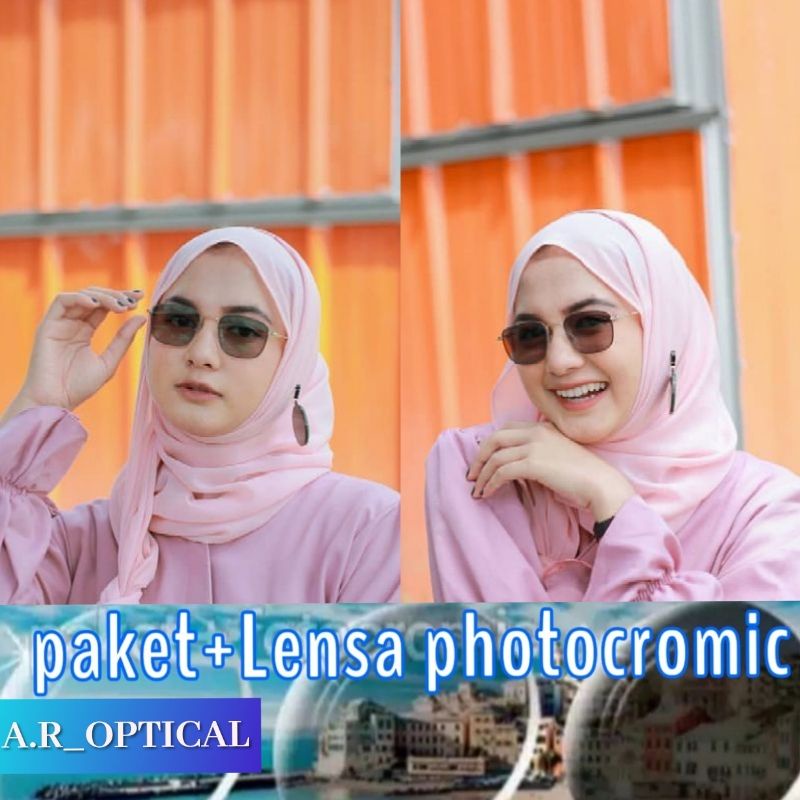 KACAMATA ANTI RADIASI 8863 LENSA PHOTOCROMIC