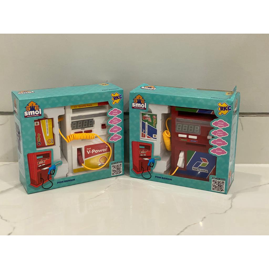 Mainan pom bensin mini