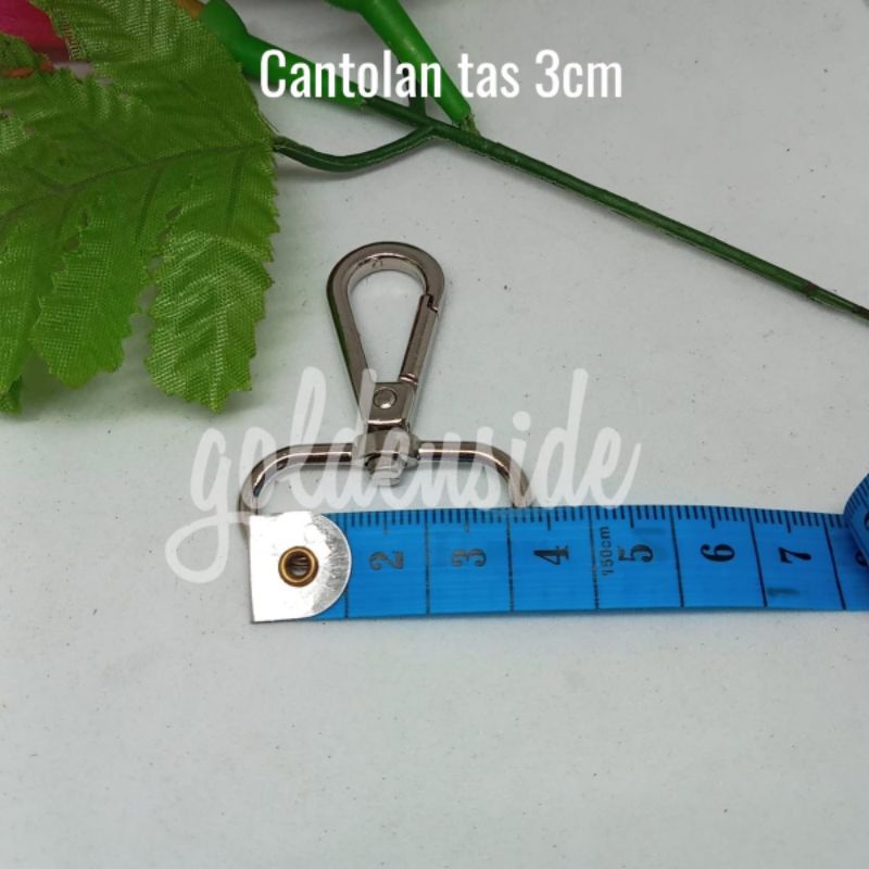 Cantolan Tas 3cm / Kait Tas 3cm / kewkew 3cm per pcs