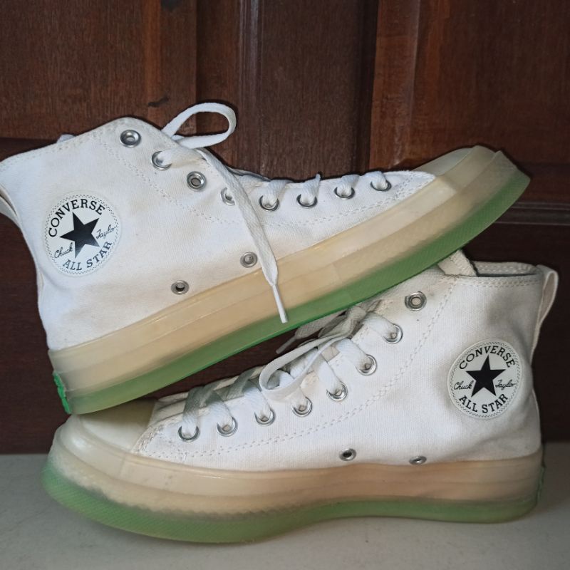 SALE TANGGAL KEMBAR 10.10  Sepatu Converse Chuck Taylor CX Lo-Fi Egret Pale/Putty/Lime Size 41,5