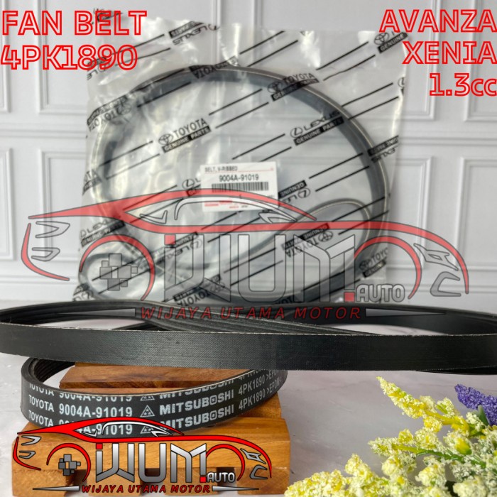 FAN BELT VAN BELT SABUK TALI KIPAS 4PK1890 AVANZA XENIA 1.3