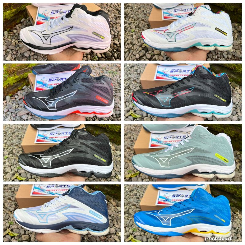 sepatu voli wlz 7 MID super premium