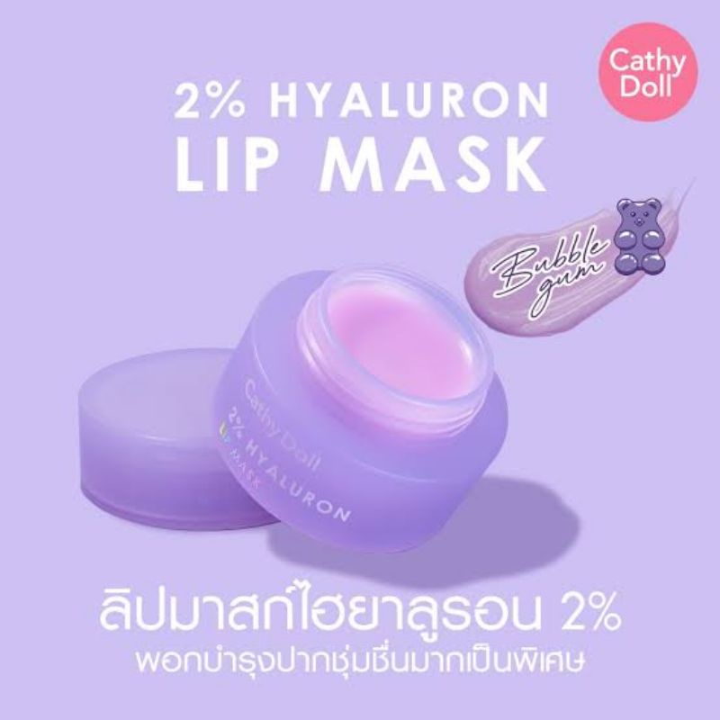 Cathy Doll Lip Mask Hyluron Lip Masker bibir