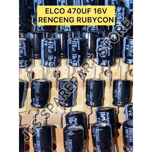 ELCO 470UF 16V ORIGINAL SAMYOUNG
