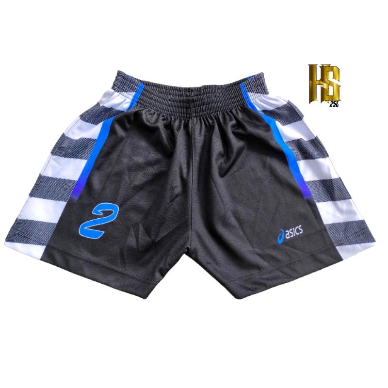 Celana Voli Full Printing asic wanita , Celana volly Full print Cewek