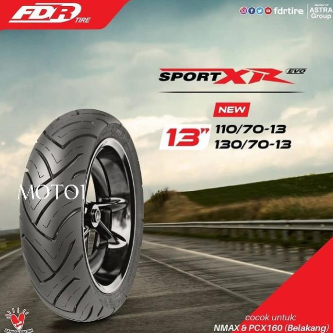 BAN BELAKANG NMAX - FDR SPORT XR EVO 130/70-13 TUBELESS