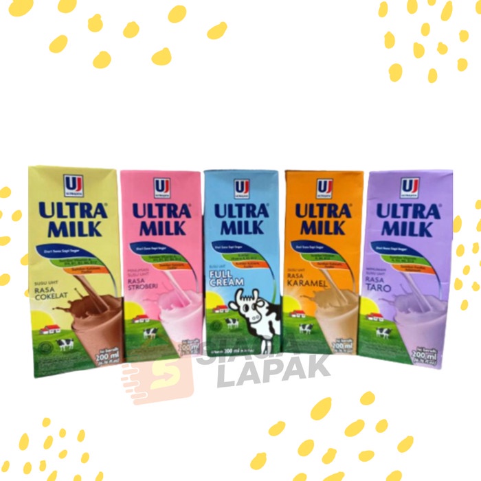 Jual Susu Ultra Milk Uht All Varian 200ml Shopee Indonesia 8972