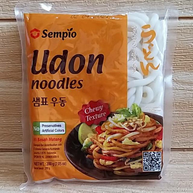 Sempio Mie Udon Noodles 200gr jepang korea basah matang kenyal chewy Sempio Udon Fresh Noodle 200gr / Mie Sempio Udon 200gr / Mie Korea Jepang | Mie Polos Udon | Mie Matang Udon | Sempio Udon Termurah | Halal Tanpa Pengawet &amp; Tanpa Bahan Kimia