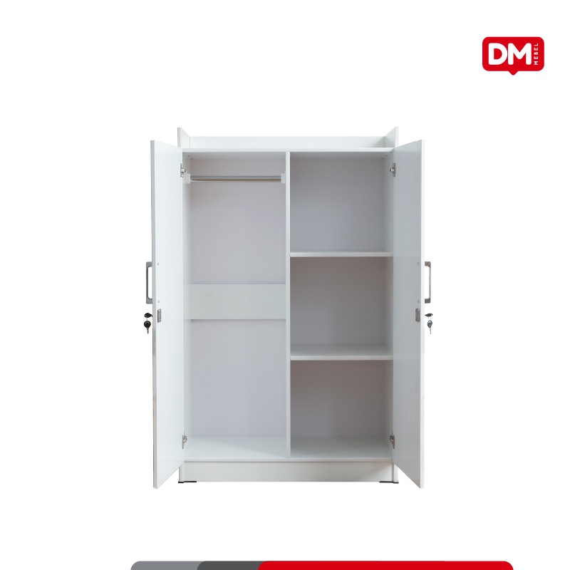 Lemari UPVC Anak Pintu 2 Karakter - DM Mebel