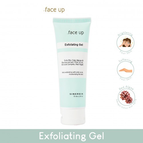 .FACE UP Exfoliating Gel 75ml (SINERGIA)