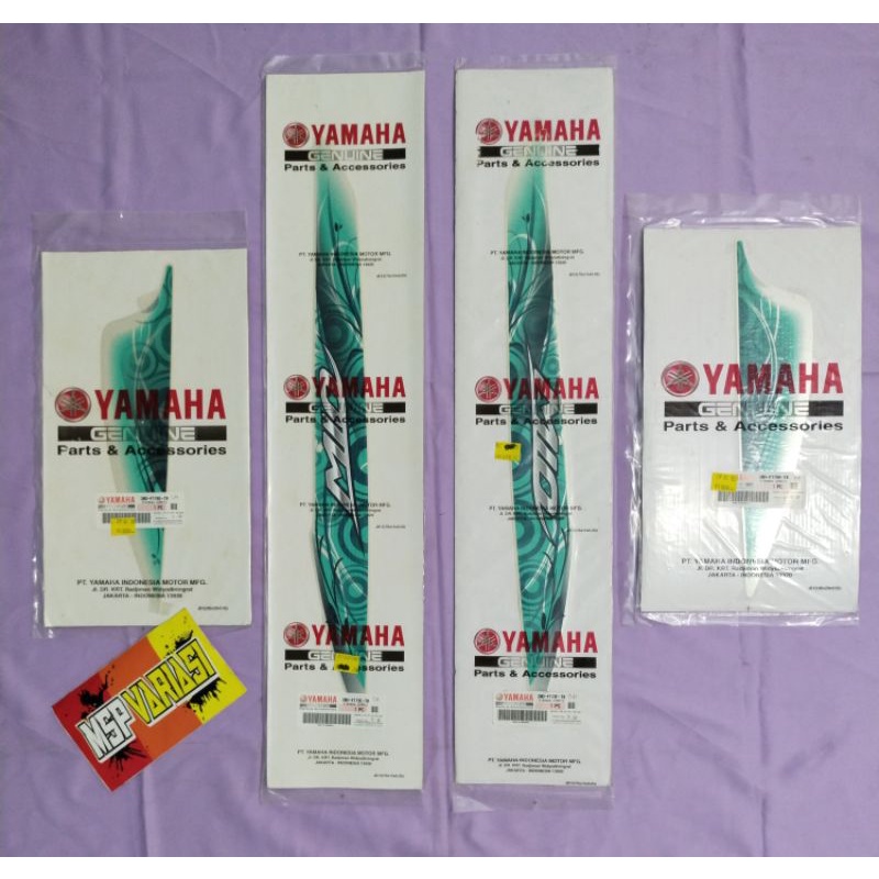 striping List Stiker Yamaha Mio smile 2011 PUTIH Original Ori asli Yamaha Genuine Part