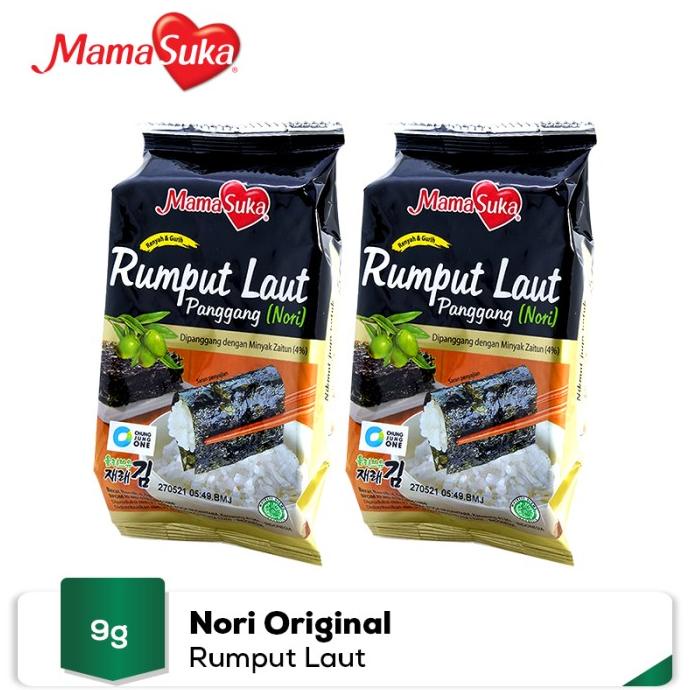 

[Bundling] Paket Combo Mamasuka Rumput Laut Panggang Original - 5 Pack