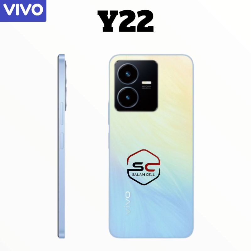 Vivo Y22 Ram 6+6/128GB Camera 50MP Helio G85 Gaming Procecor Garansi Resmi